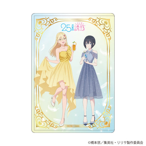 『2.5次元の誘惑』キャラクリアケース07/ノノア&アリア ドレスver.(描き下ろしイラスト)